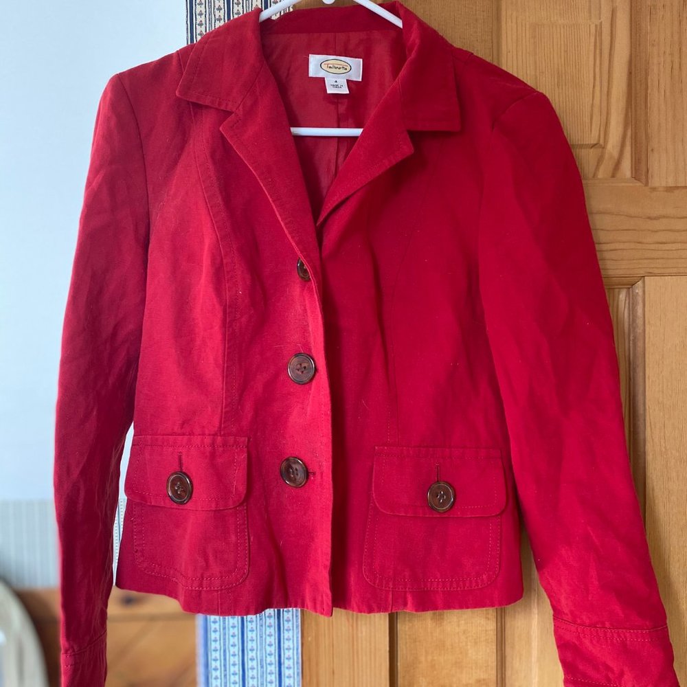 Talbots Red Blazer